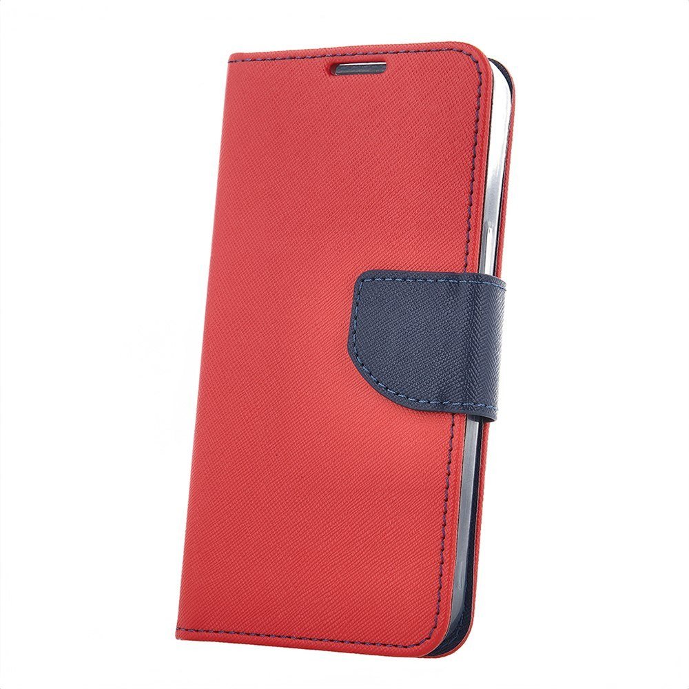 Etui Smart Fancy do Xiaomi Redmi 13C 4G / 13C 5G / Poco C65 czerwono-granatowe