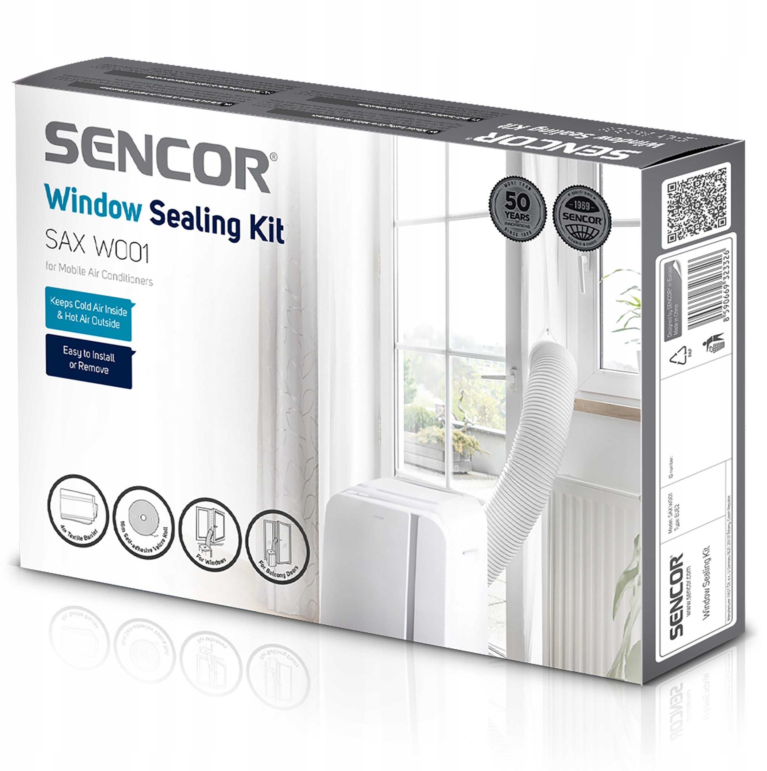 SAX W001 Uszczelka do okien ciennych