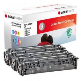 Toner AgfaPhoto APTHPCF370AME Zestaw CMY Zamiennik 305A (APTHPCF370AME)