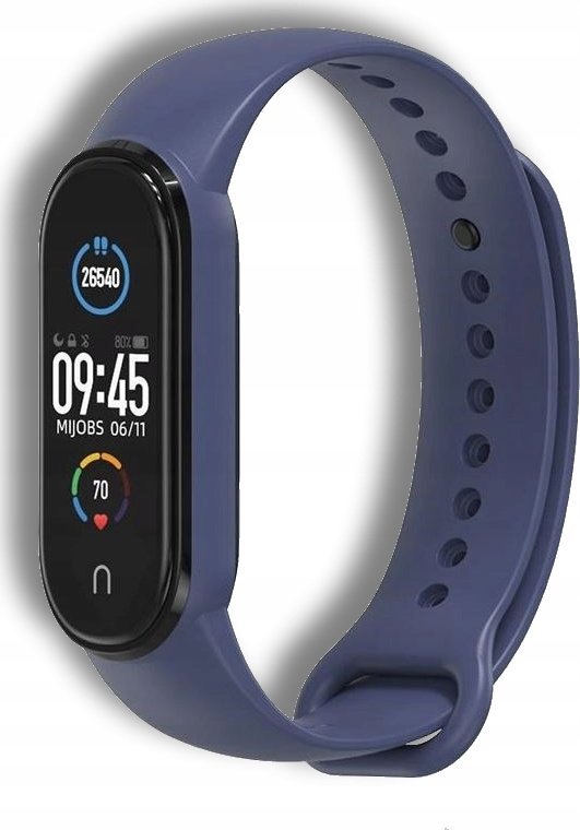 Hello Case OPASKA ZAMIENNA GRANATOWA PASEK DO OPASKI XIAOMI MI BAND 5 / 6 WATCH