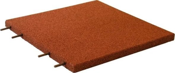 Falk Gummiflise 50x50x3 cm rød NORDIC PLAY Active (810-167)