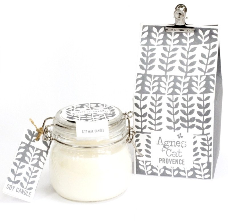 Świeca sojowa w słoiku - Provence