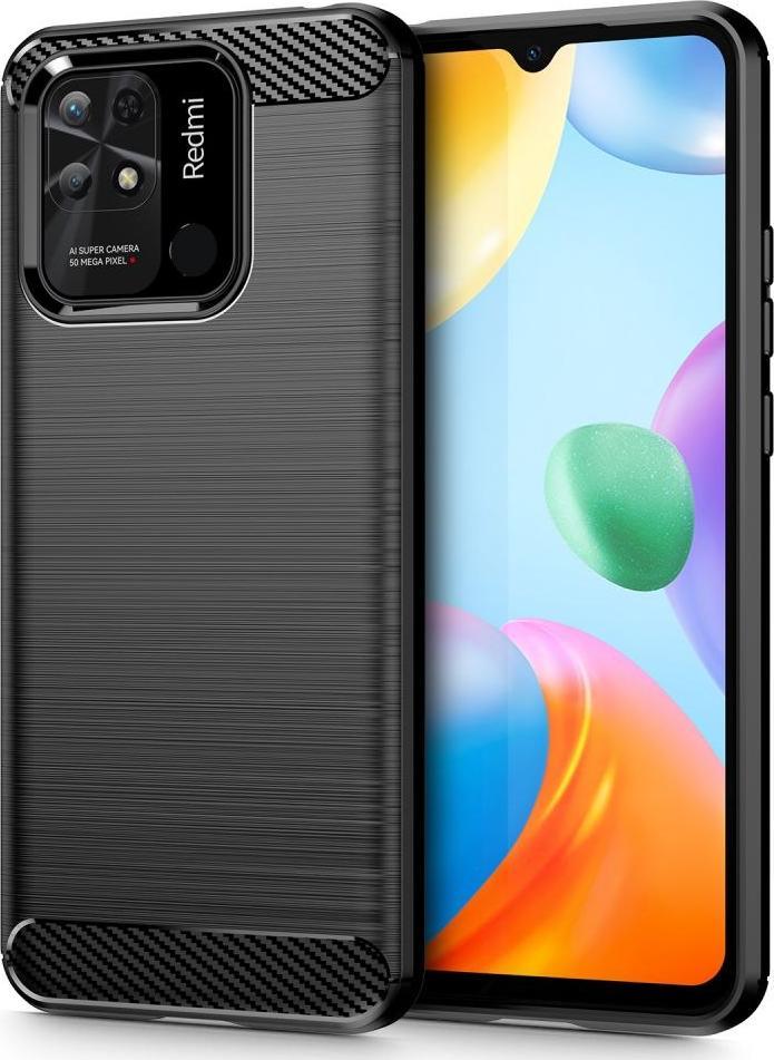 Braders Etui Tpucarbon do Xiaomi Redmi 10c Black