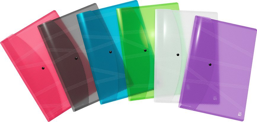 Oxford Teczka kopertowa Oxford Hawai A3 mix kolorów -