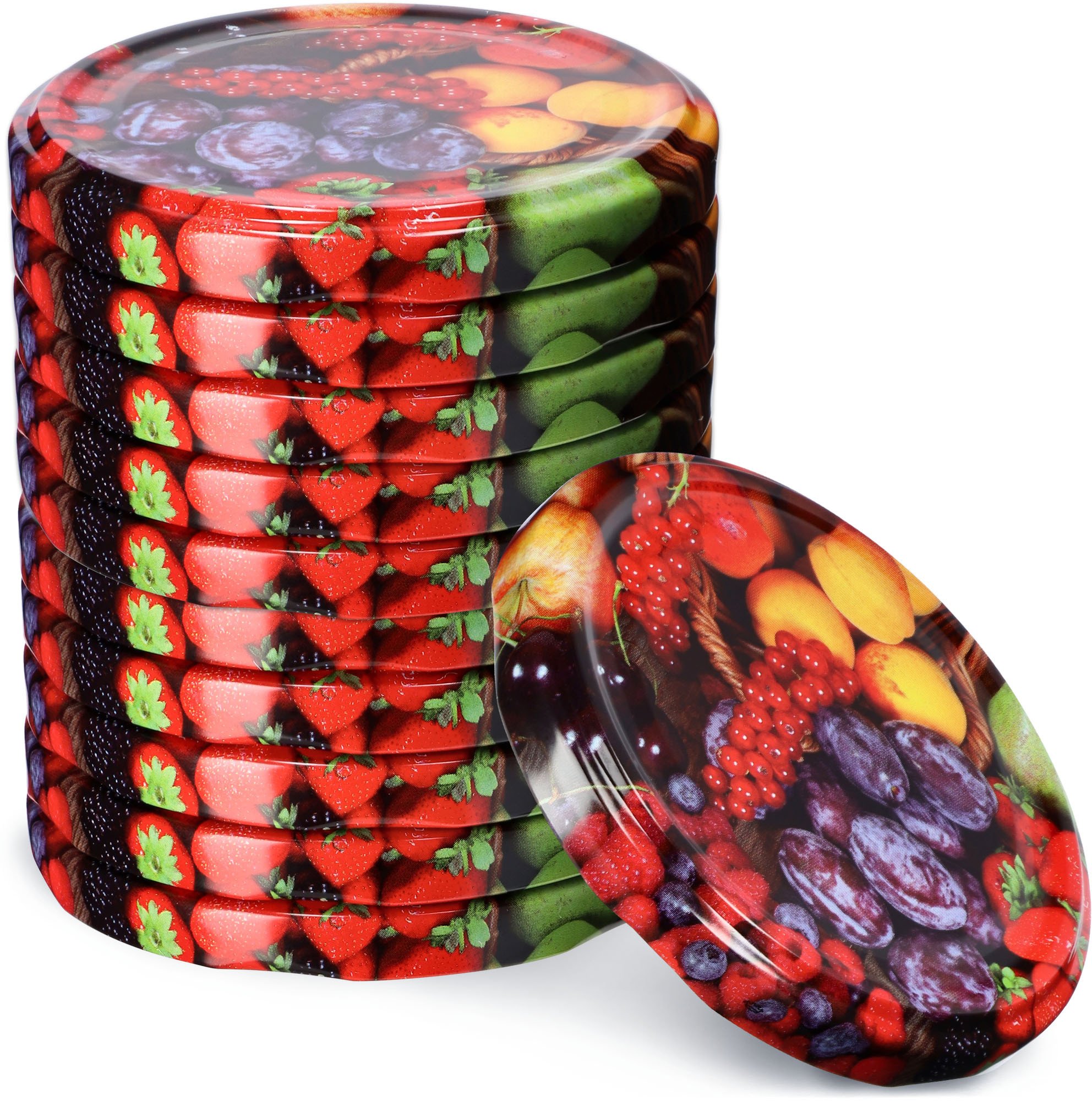 KADAX 10x Zakrętki Do Słoików Fi 82 Nakrętki Na Słoiki Wieczka Przetwory