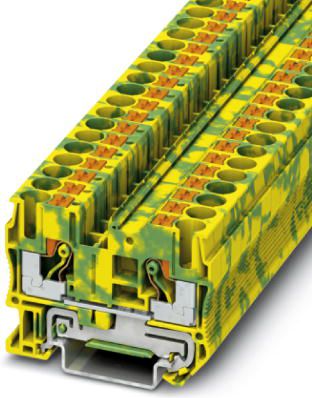 Phoenix Contact Złączka szynowa ochronna 2-przewodowa 6mm2 Ex PT 6-PE żółto-zielony (3211822)