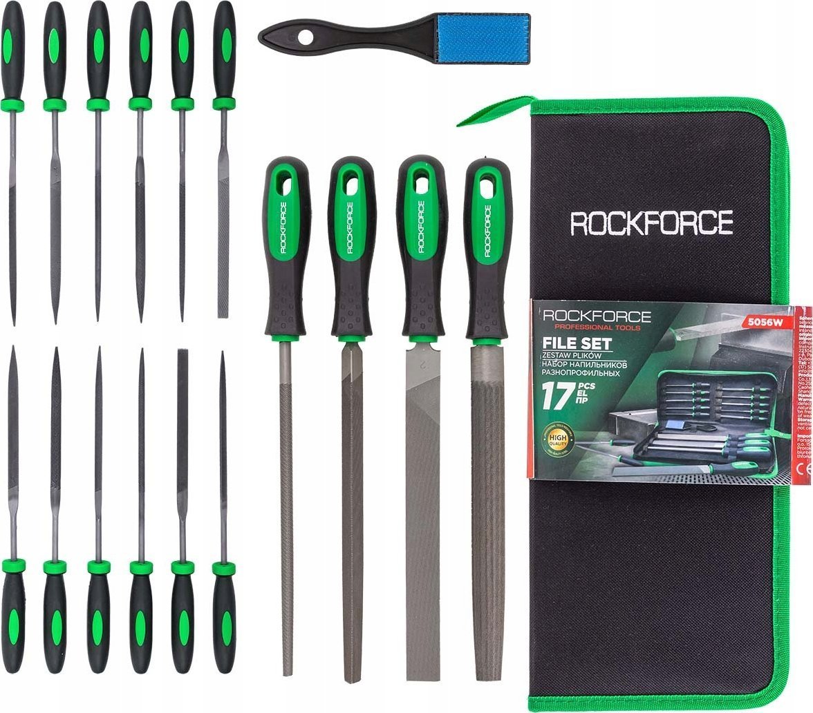 ROCKFORCE / WMC ROCKFORCE PILNIKI + IGLAKI DO METALU kpl.17el.