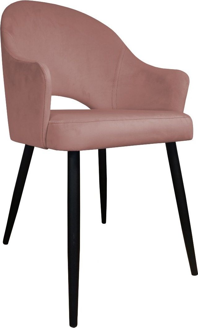 Atos Krzesło JENISEJ VELVET różowe