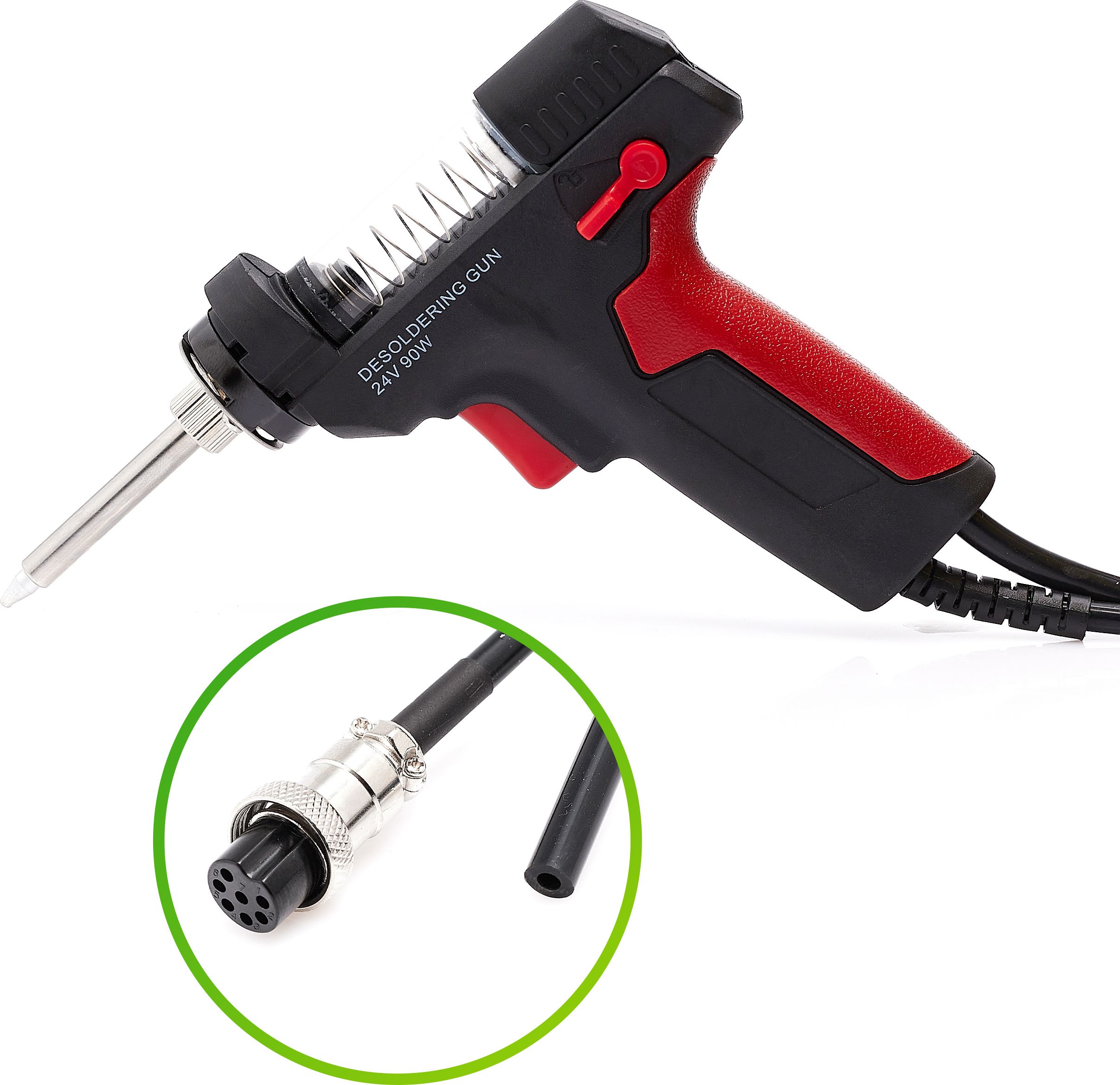 Techrebal PISTOLET KOLBA ROZLUTOWNICA ZD-8915 ZD-553B 7 PIN