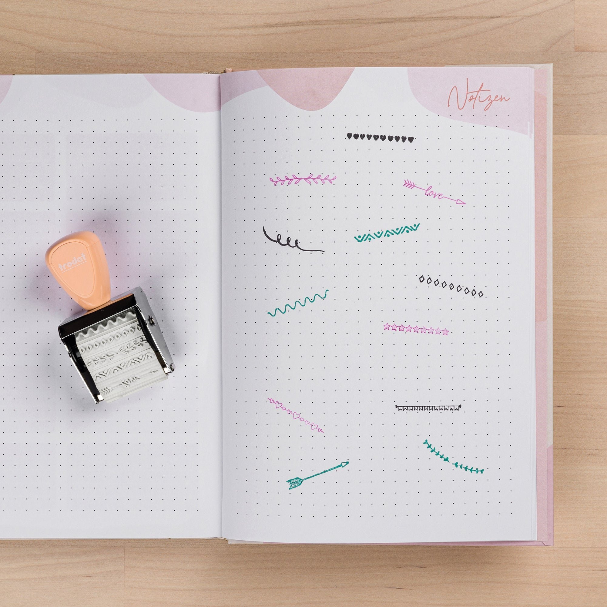 Trodat trodat Creative Mini/V1 Pastell Creme 1129