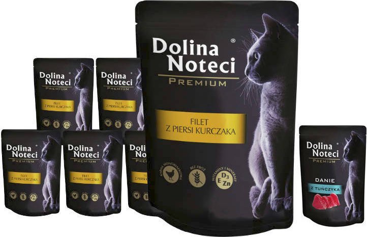 Dolina Noteci Premium z kurczakiem 10x85 + tuńczyk 85g