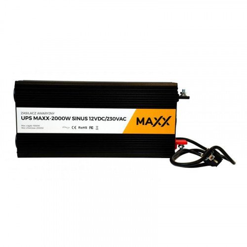 Przetwornica napięcia UPS Maxx 12V Sinus 2000W
