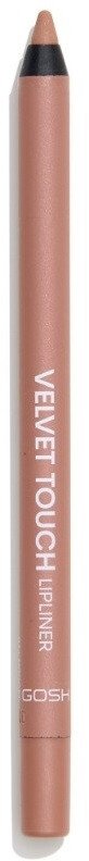 Gosh Velvet Touch Lip Liner wodoodporna konturówka do ust 011 Nougat 1.2g