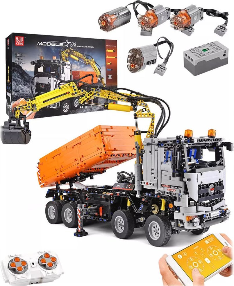 Coil Coil klocki konstrukcyjne ciĘzarÓwka zdalnie sterowana 2970 el 14+