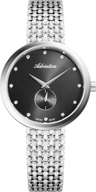 Zegarek Adriatica Zegarek damski Adriatica A3724.5146Q CYRKONIE srebrny