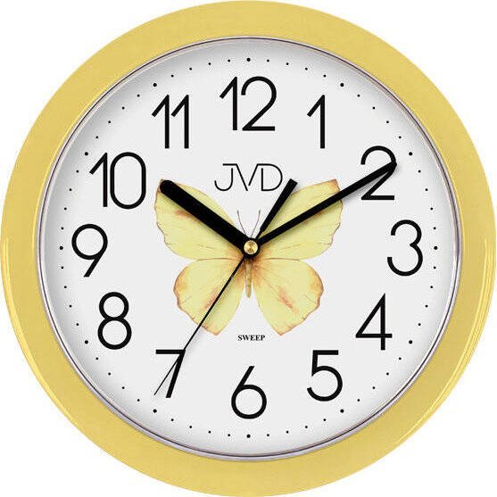 JVD Zegar ścienny JVD HP612.D10 cichy mechanizm 25 cm .