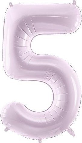 Party Deco Balon foliowy 5 fioletowy 72cm