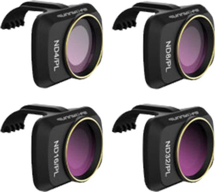 SunnyLife Zestaw 4 filtrów ND-PL 4/8/16/32 Sunnylife do DJI Mini 2 (MM-FI9255)