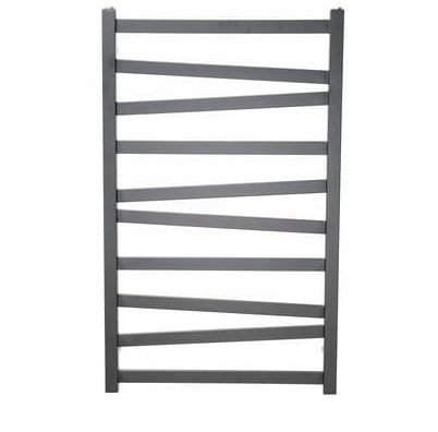 Grzejnik łazienkowy drabinka Czarny mat 113x53 cm Radeco River 3