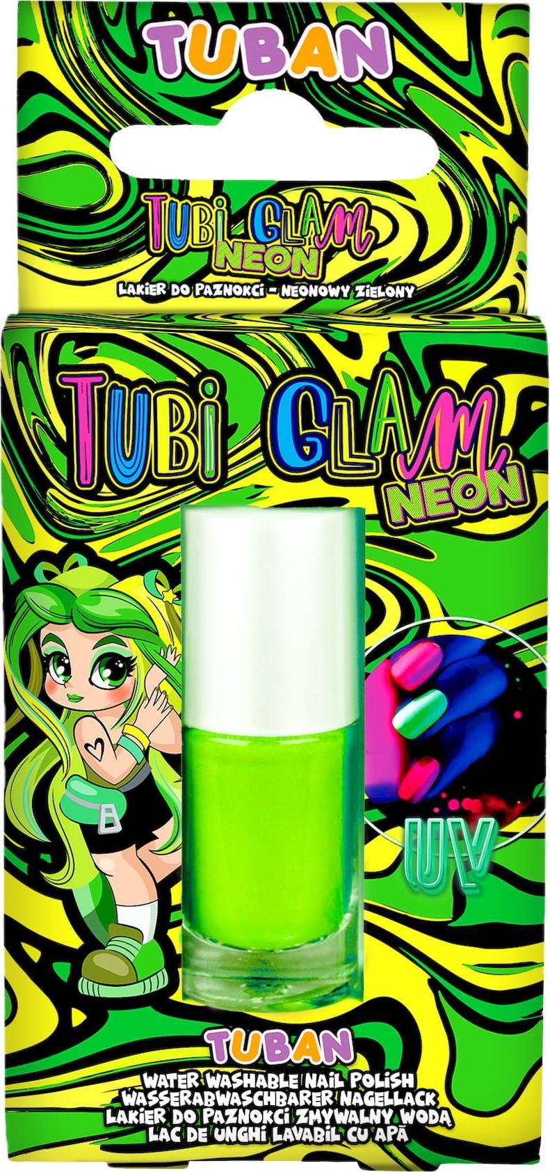 TUBAN Lakier do paznokci Tubi Glam - zielony neon 5ml