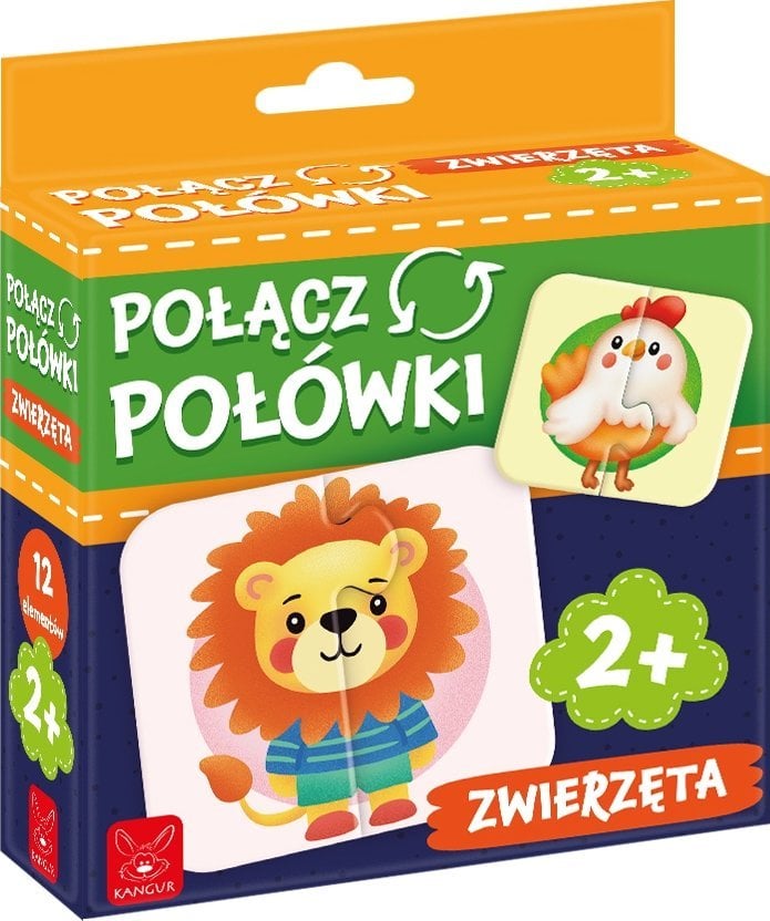 Kangur Połącz połówki Zwierzęta 41299
