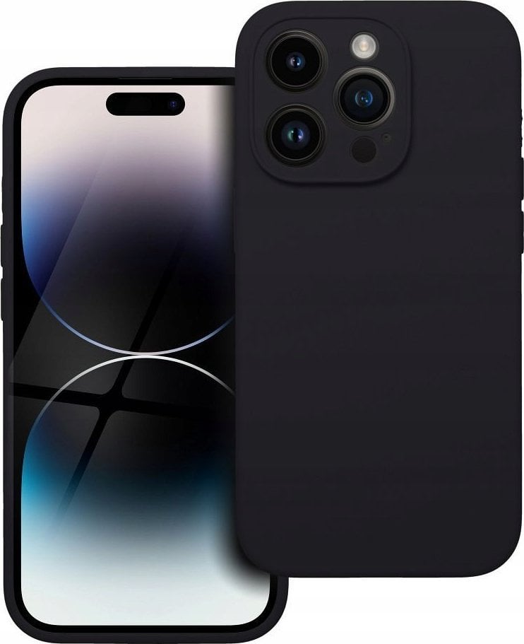 OEM Futerał SILICONE 2mm do IPHONE 14 Pro czarny
