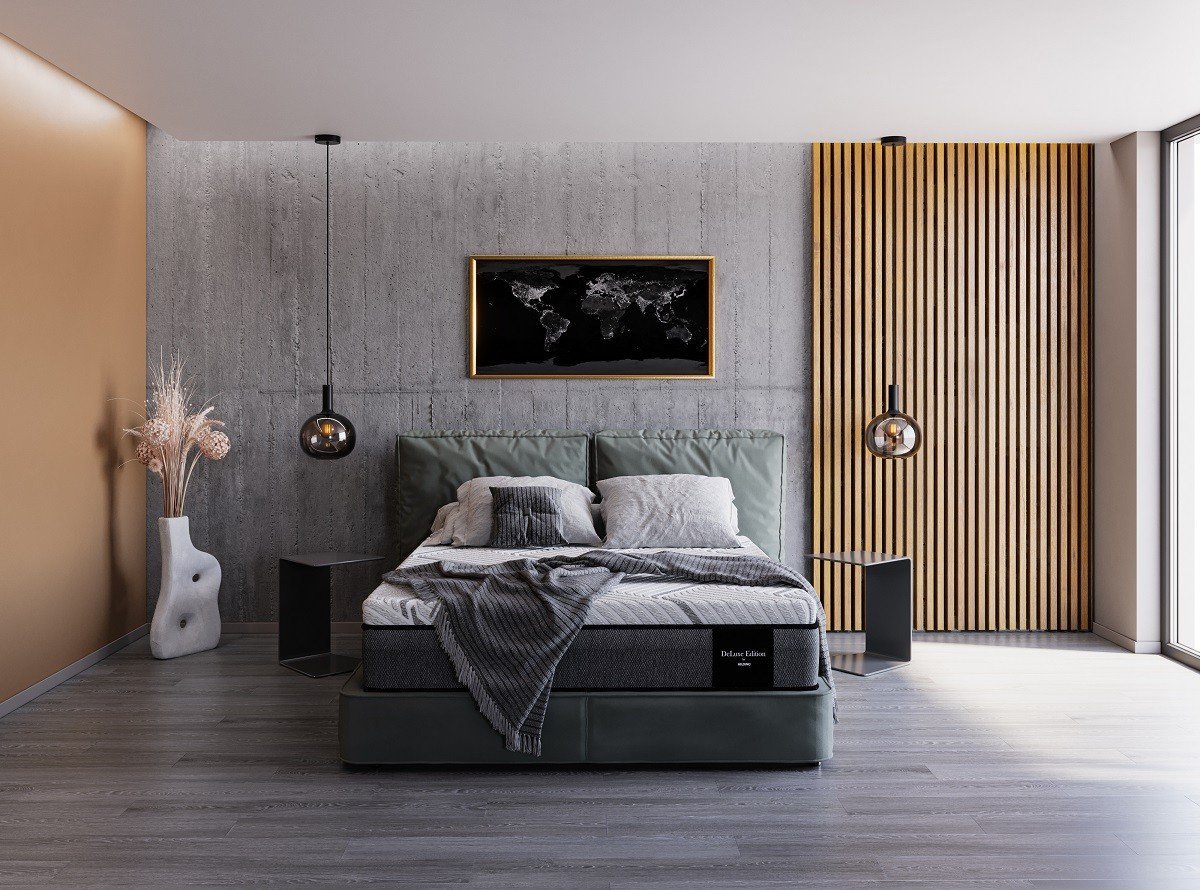 Hilding Materac Aida DeLuxe Edition by Hilding sprężynowy ROZMIAR: 120x200 cm, POKROWIEC: Modern