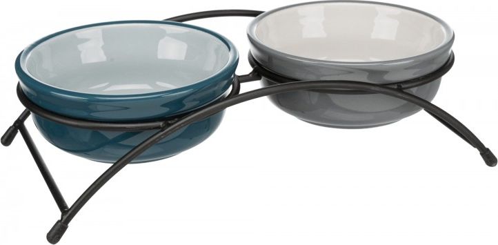Trixie Miski ceramiczne na stojaku psa kota Trixie 0,25 L uniwersalny