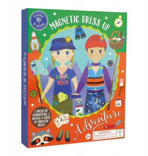 Rock Magnetyczny żaidimas przebierz lalki, Przygoda przyjaciół