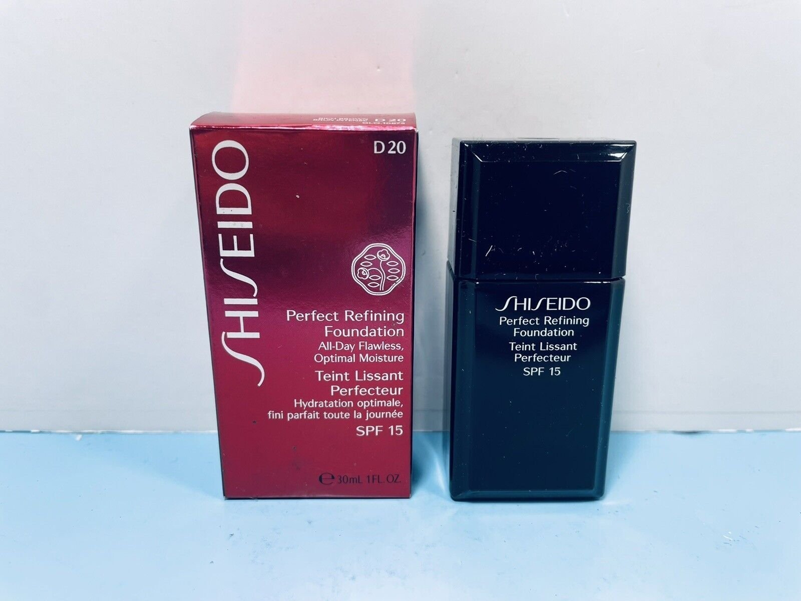Shiseido Shiseido, Perfect Refining, Moisturizing, Liquid Foundation, D20, Rich Brown, SPF 15, 30 ml For Women
