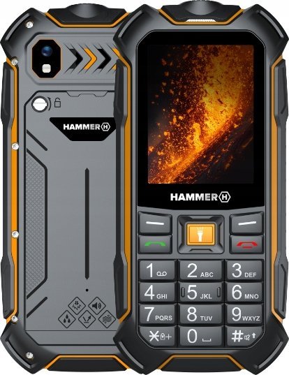 Telefon komórkowy myPhone Hammer Boost 2 LTE 4G Dual SIM Czarny