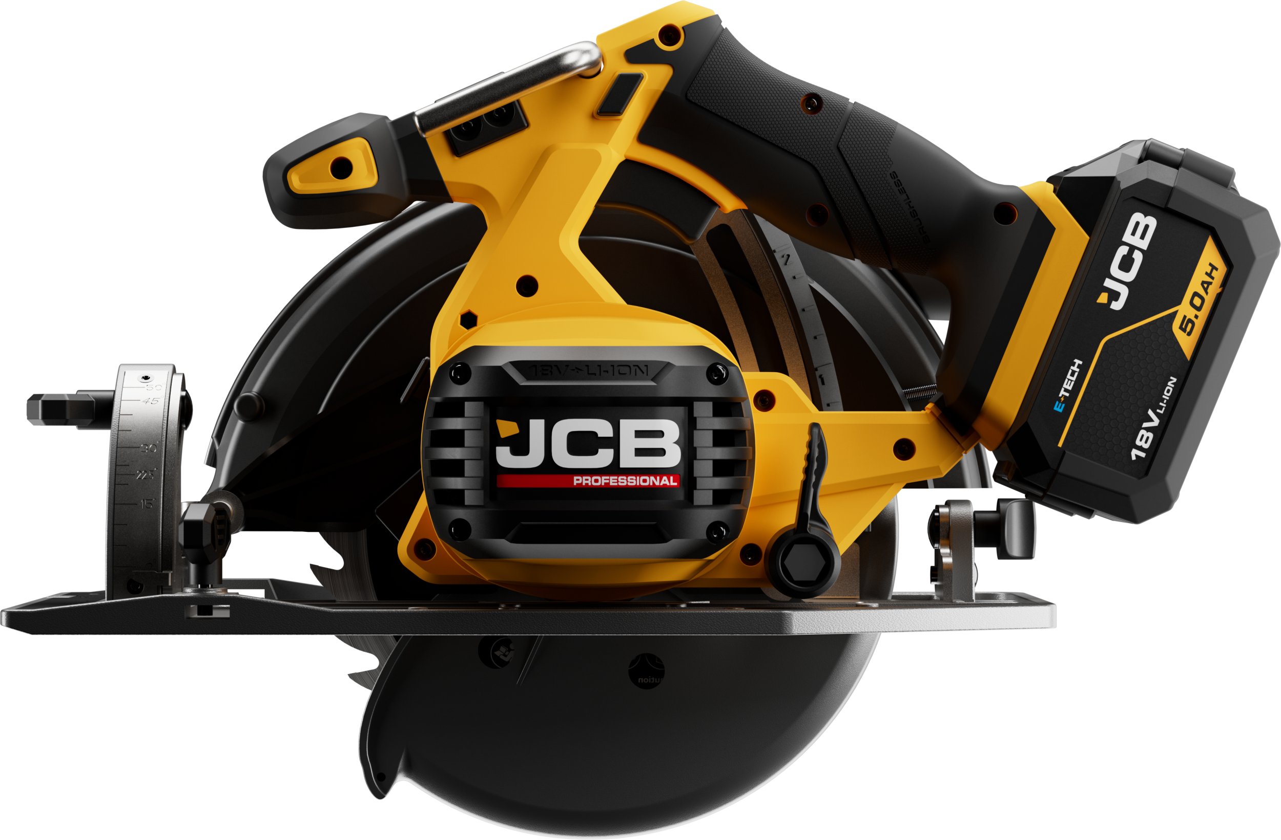 Pilarka Tarczowa Akumulatorowa JCB Professional 18V Tarcza 185 mm Do Drewna Materiałów Budowlanych