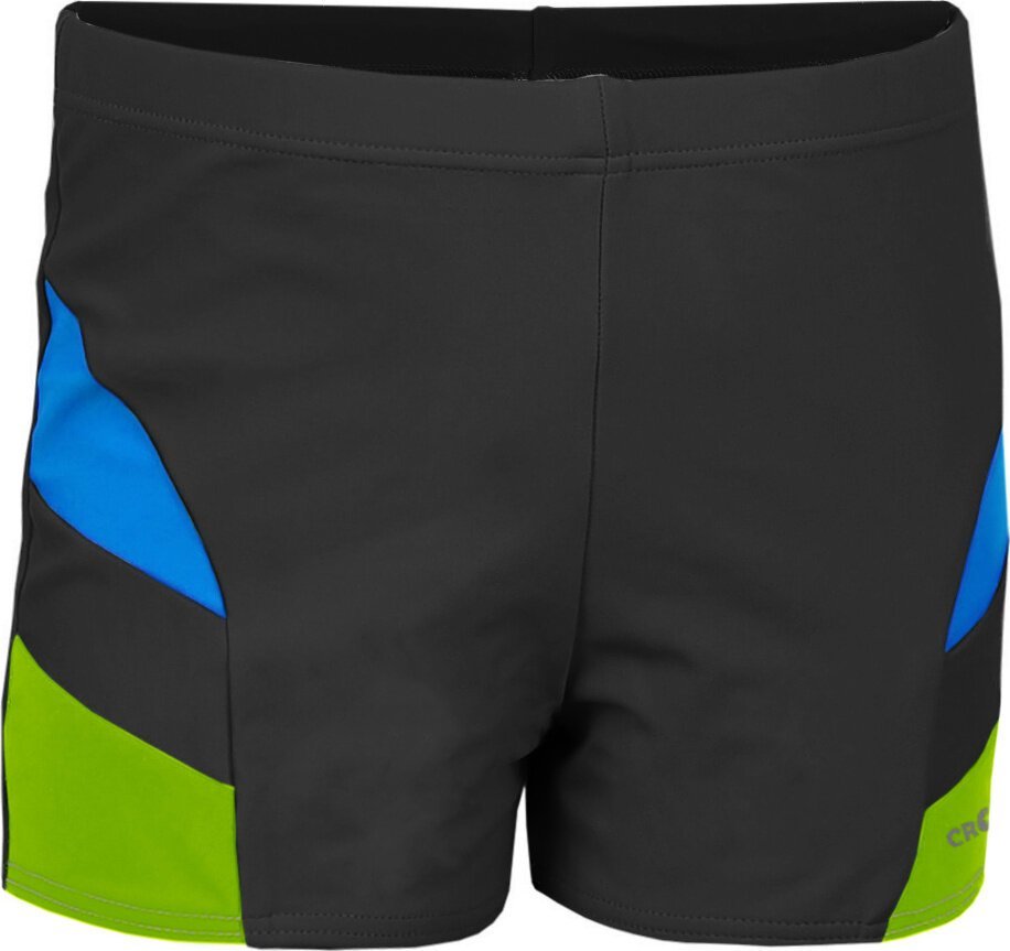 Crowell Kąpielówki dla chłopca Crowell Lenny kol.04 szaro-niebiesko-zielone 128cm