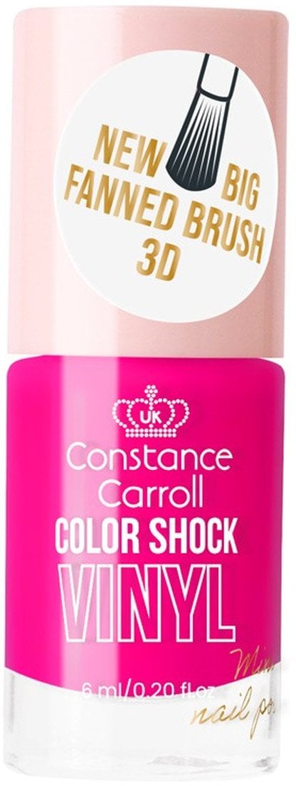 Constance Carroll Color Shock Lakier do paznokci z winylem Mini 6ml Neon Pink (74)