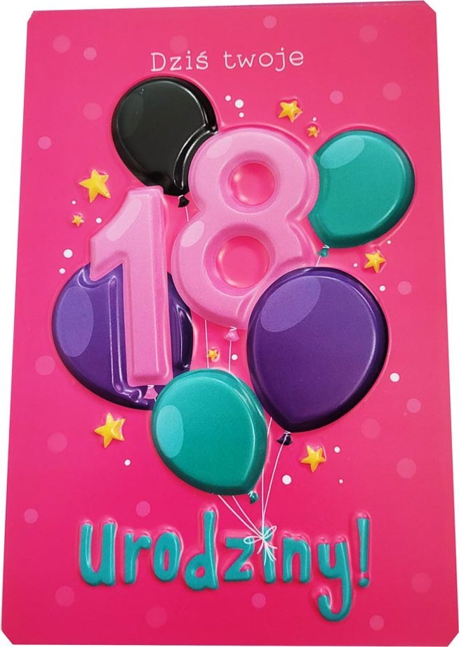 Fastima KARTKA Okolicznościowa z życzeniami A257