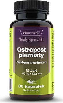 Pharmovit Ostropest Plamisty Silybum Marianum 90 Kaps.