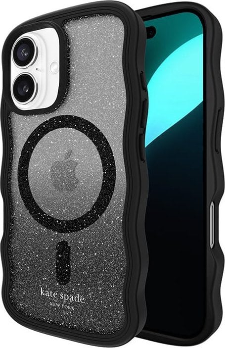 Kate Spade New York Wavy MagSafe - Etui iPhone 16 (Nightfall)