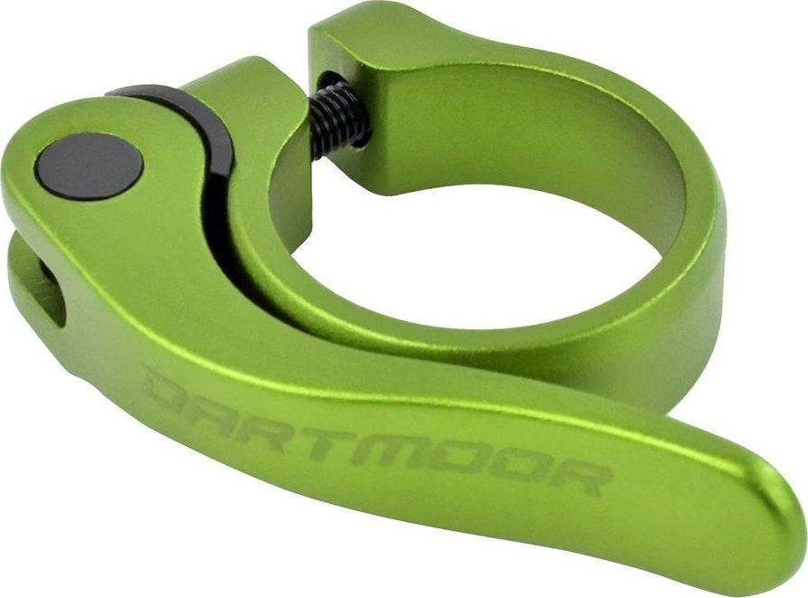 Dartmoor Obejma podsiodłowa Dartmoor Loop QR śred. 34,9mm, z zaciskiem, zielona anodowana uniwersalny