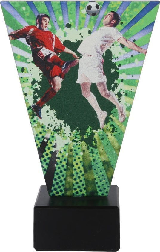 Tryumf Trofeum szklane piłka nożna Tryumf