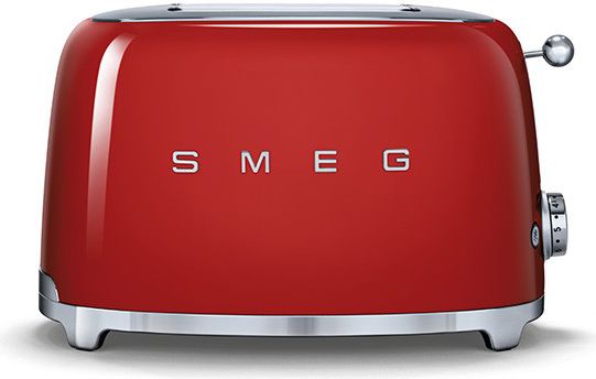 Toster Smeg czerwony (TSF01RDEU)