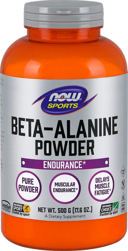 NOW Foods Beta Alanine Powder 500g - NOW/250