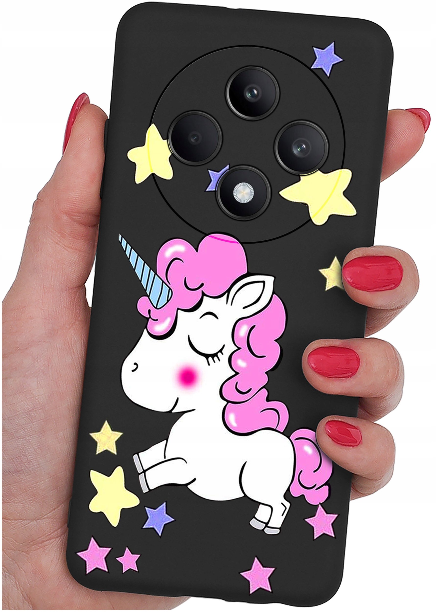 Etui do Oppo Reno 12 F 5G | 12 FS 5G WZORY |SILIKONOWE MATT CASE + SZKŁO 9H