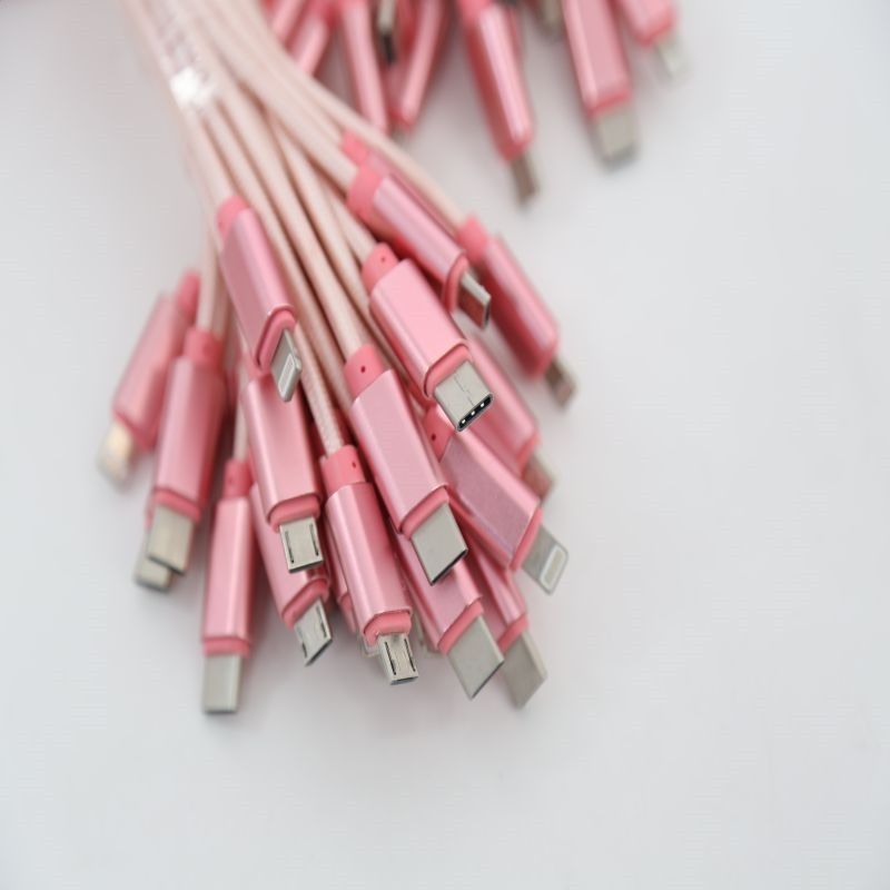 Kabel USB Omega USB-A - 1.2 m Czarny (OUFBBC3IN1RG)