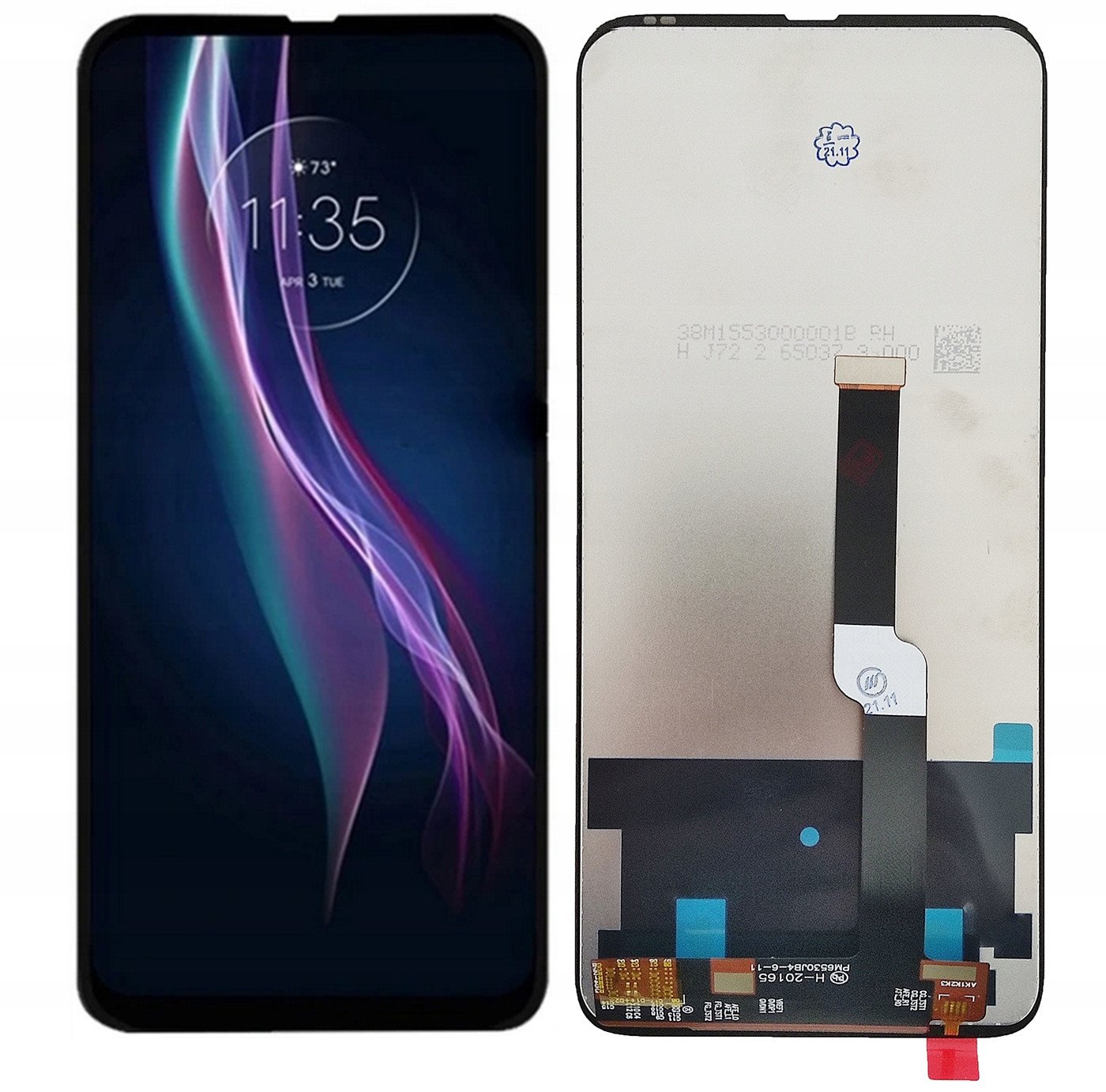 WYŚWIETLACZ EKRAN LCD DO MOTOROLA ONE FUSION PLUS CZARNA