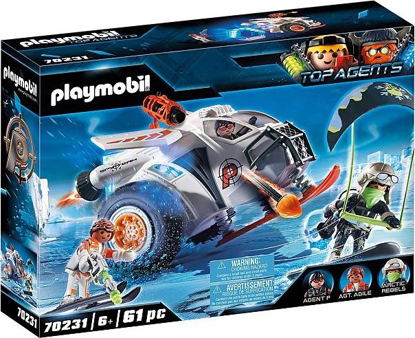 Playmobil Spy Team Pojazd Śnieżny (70231)
