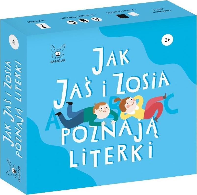 Kangur Jak Jaś i Zosia poznają literki