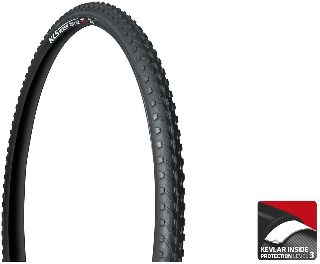 Kellys Opona WASP 700x45C, Kevlar inside protection 22TPI