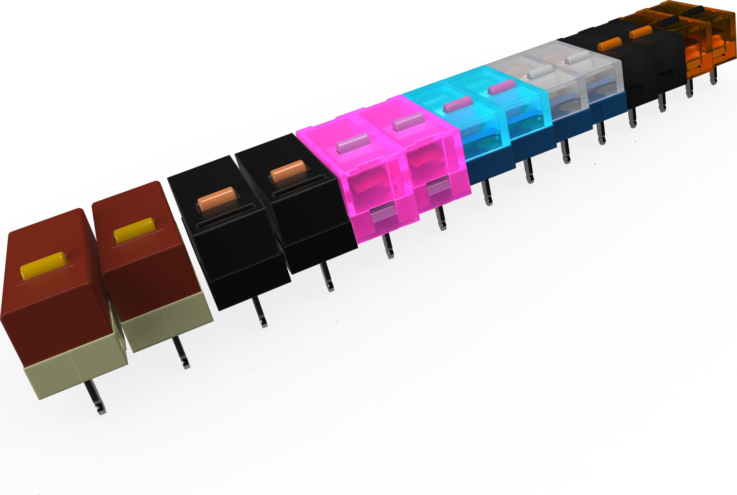 Endgame Gear Endgame Gear OP1 Universal Switch Set - 2x Switch PCBs + 14 Switches