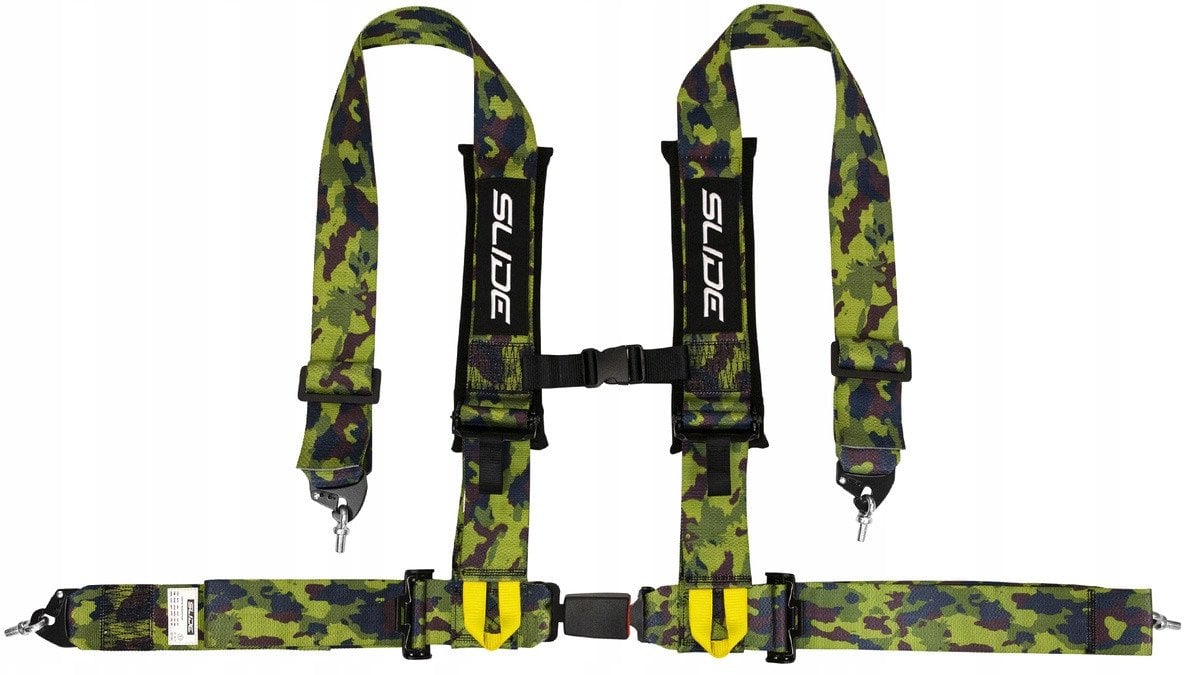 Pasy sportowe Slide V2 Camo 4P 3" E4