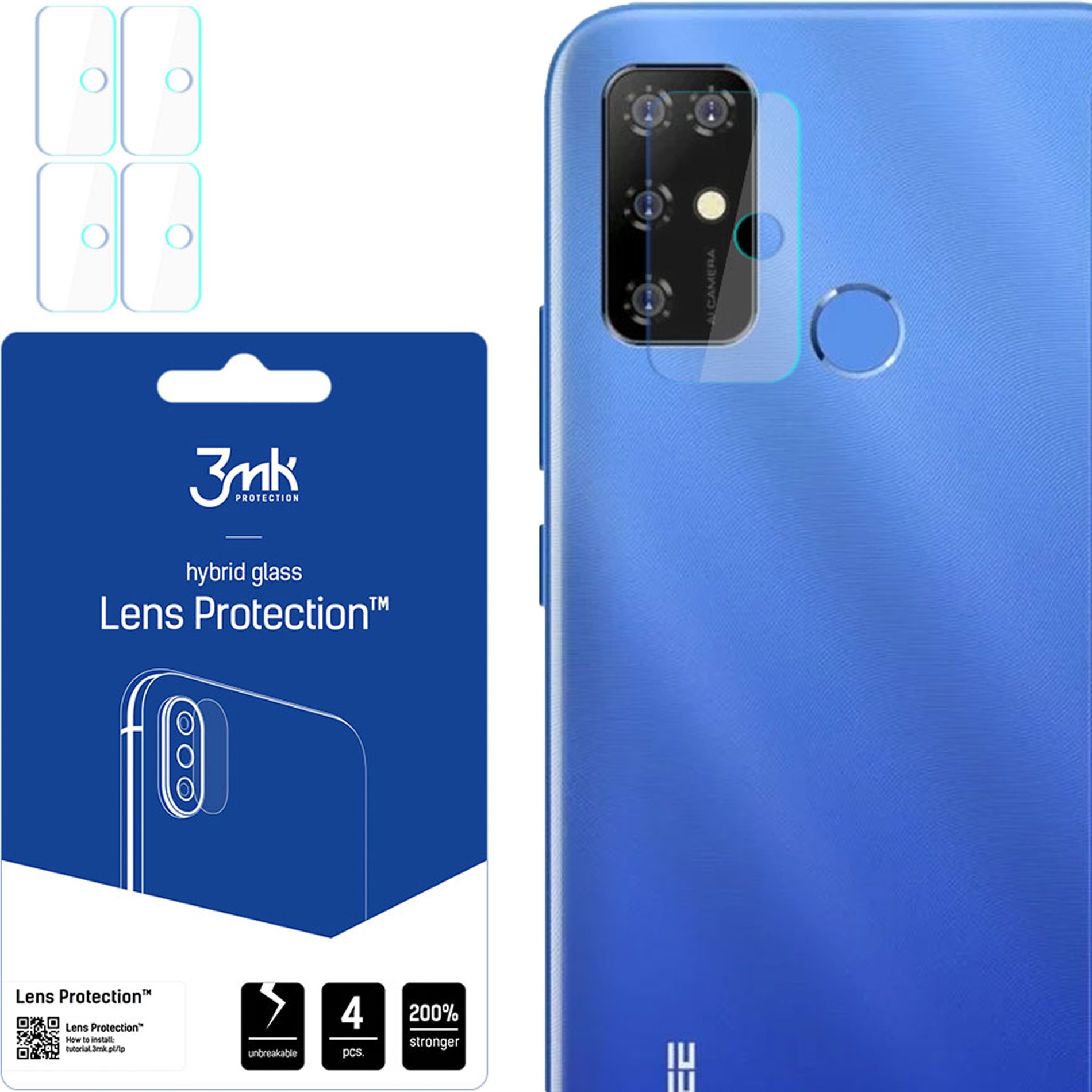 DOOGEE X96 PRO - 3MK LENS PROTECTION